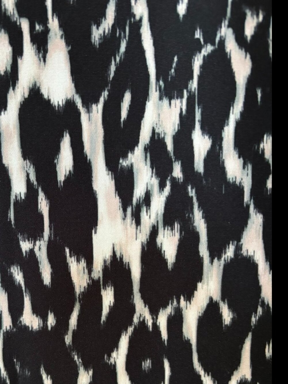 Calvin Klein Brown and Cream Scuba Knit Sleeveless Animal Print Sheath Dress 2 - Picture 5 of 8